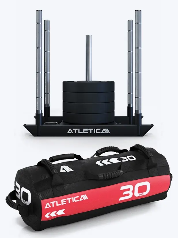HRX SET | Men PRO | HRX SLED | HRX Power Rope 15m | Animal Bumper 160kg