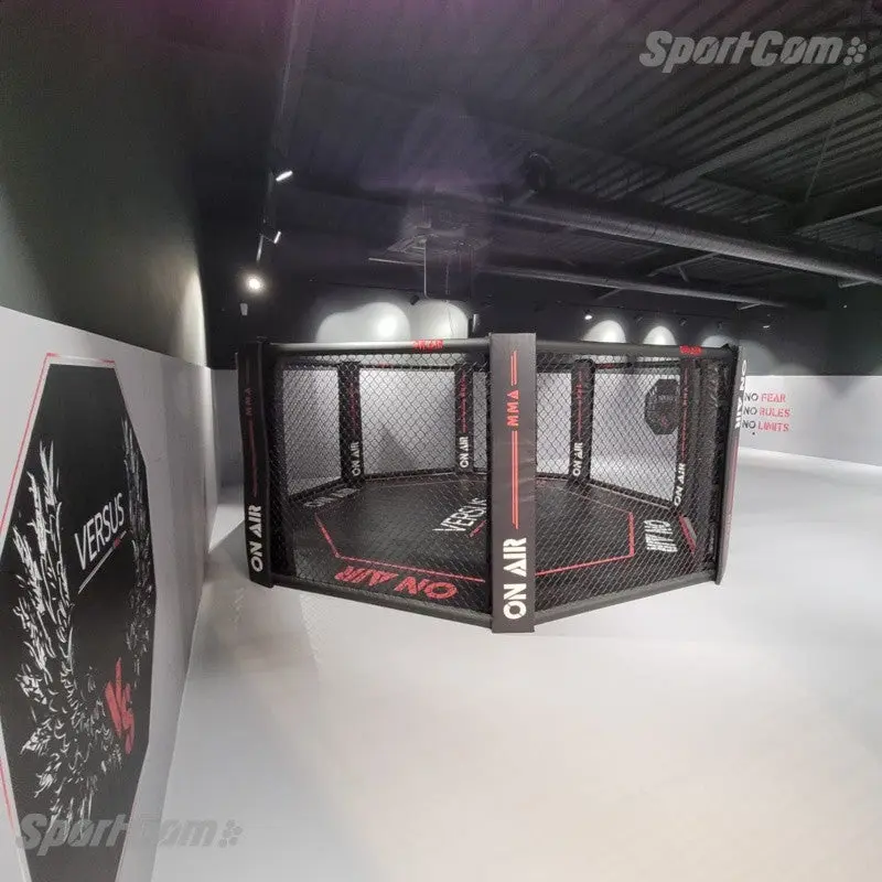 MMA-Käfig zur Bodenmontage – Oktagon Ø 4–7 m, 1,93 m hoch