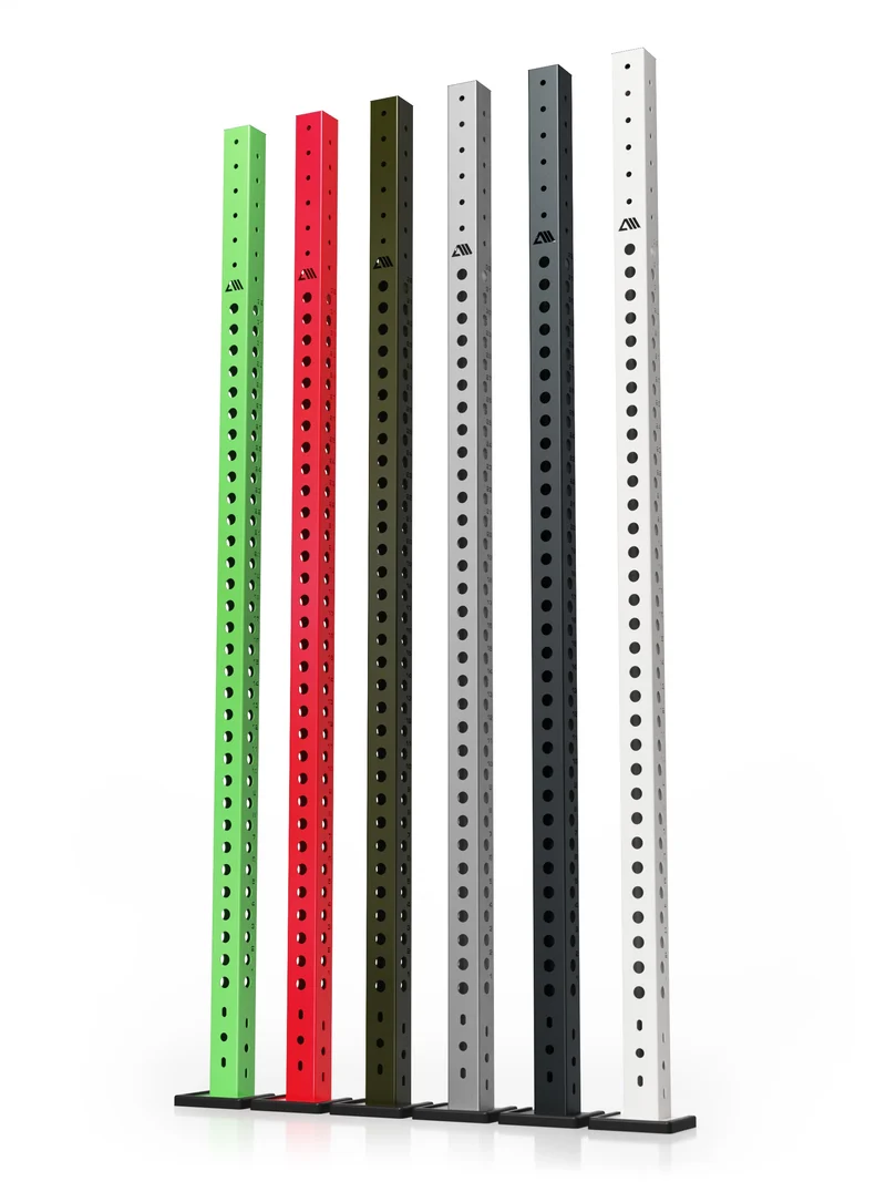 R8 Colored Uprights 226cm | Schwarz | Paar