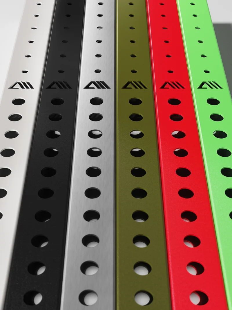 R8 Colored Uprights 226cm | Schwarz | Paar
