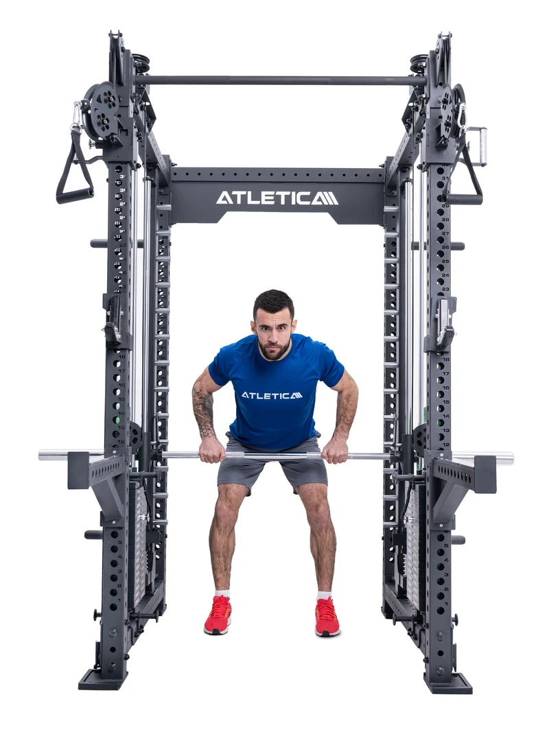 R8 Bradley EXO Plate Loaded | Power Rack | 123cm | Schwarz