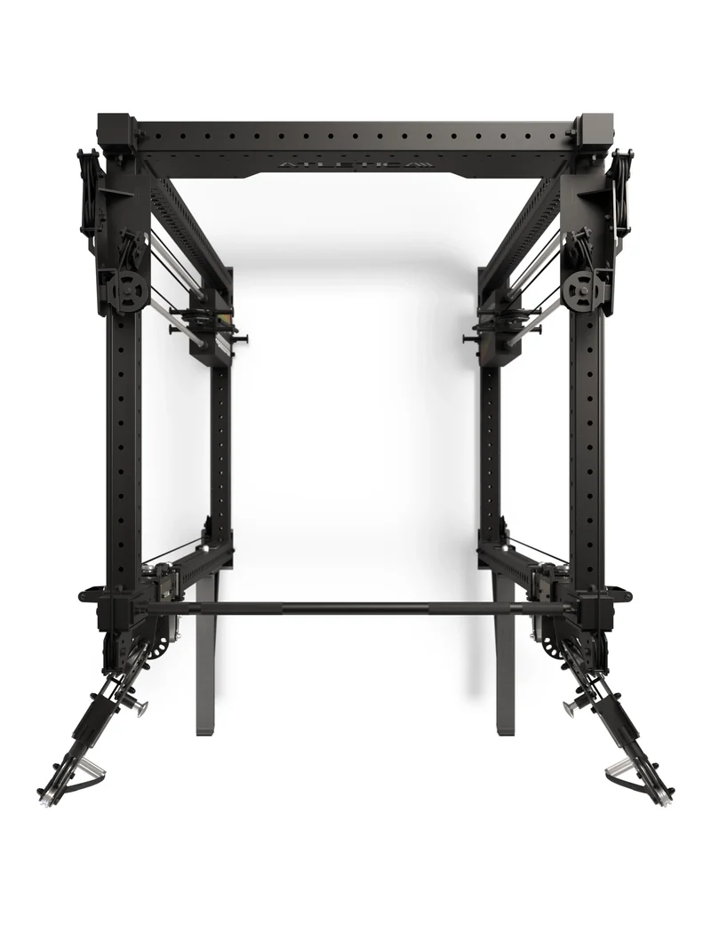R8 Bradley EXO 2x95kg | Power Rack | 123cm | Schwarz