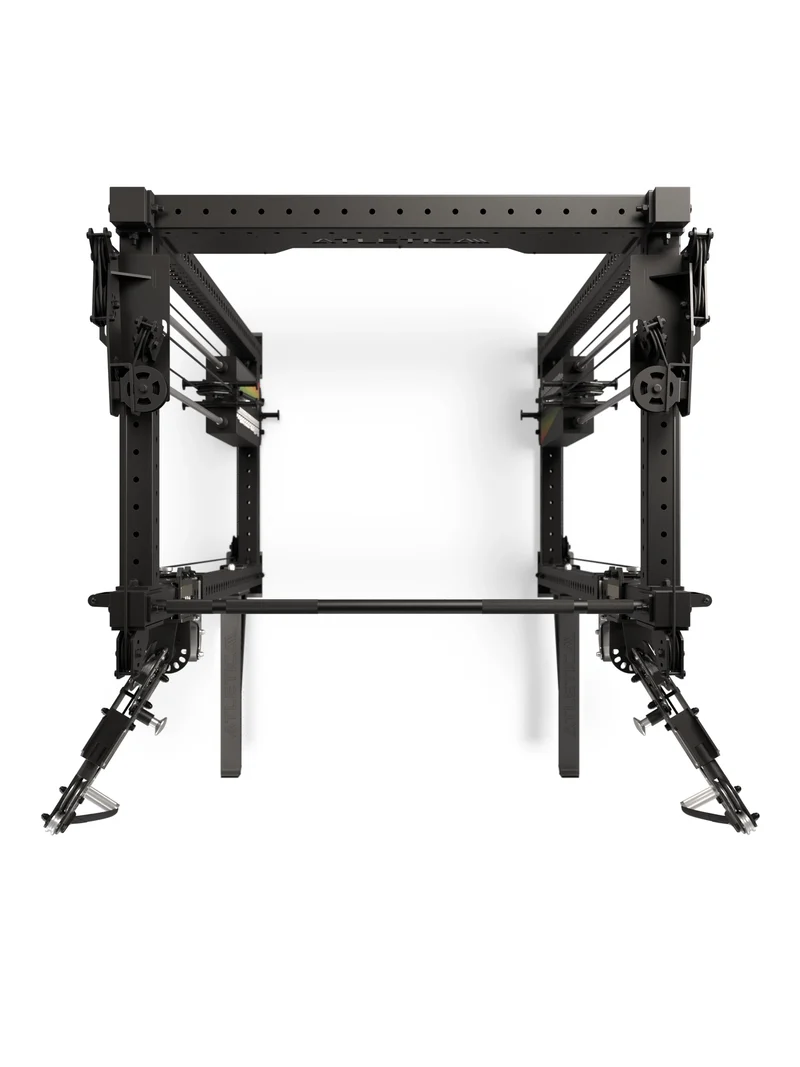 R8 Bradley EXO 2x125kg | Power Rack | 93cm | Schwarz