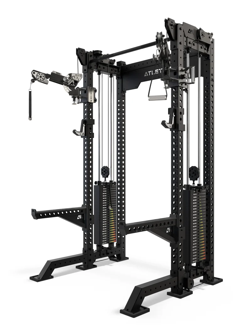 R8 Bradley EXO 2x125kg | Power Rack | 57cm | Schwarz