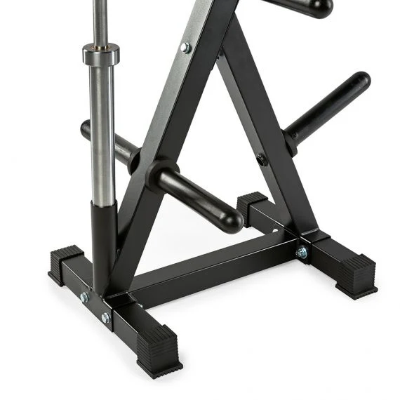 Hantelscheibenständer 50 mm - Weight Rack mit Stangenfach