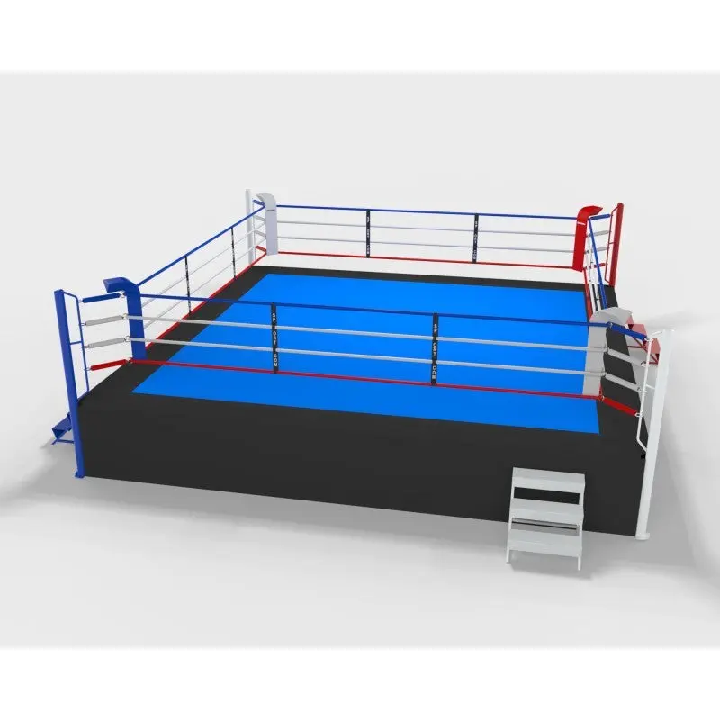 Pro-Wettkampf-Boxring mit 1 m Podium – 6×6 und 7×7 m