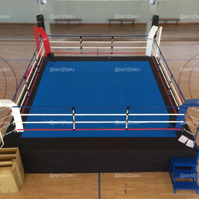 Pro-Wettkampf-Boxring mit 1 m Podium – 6×6 und 7×7 m