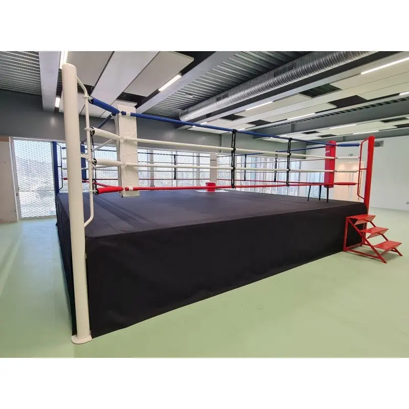 Pro-Wettkampf-Boxring mit 1 m Podium – 6×6 und 7×7 m
