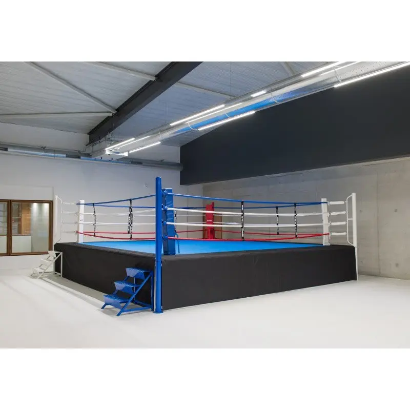 Pro-Wettkampf-Boxring mit 1 m Podium – 6×6 und 7×7 m