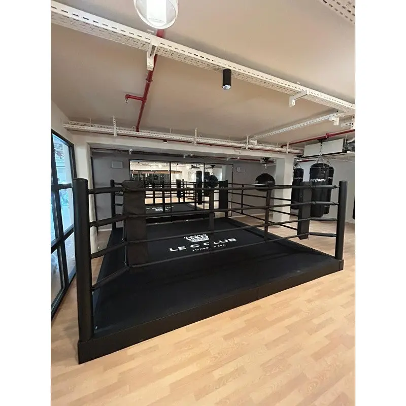 Pro-Trainingsboxring mit 30 cm Podium