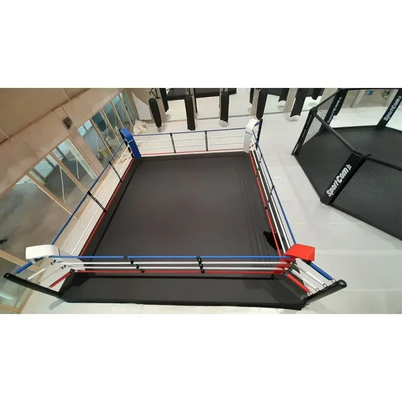 Pro-Trainingsboxring mit 30 cm Podium