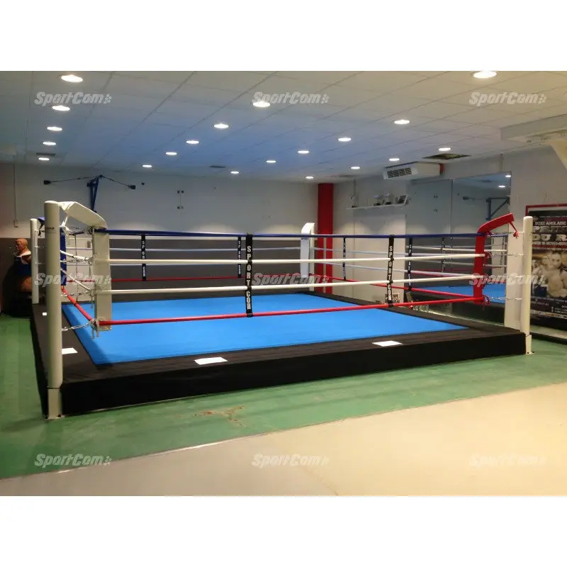 Pro-Trainingsboxring mit 30 cm Podium