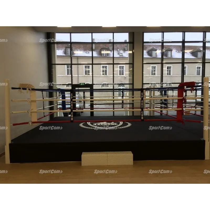 Pro-Trainingsboxring mit 50 cm Podium – 4×4 bis 6×6 m