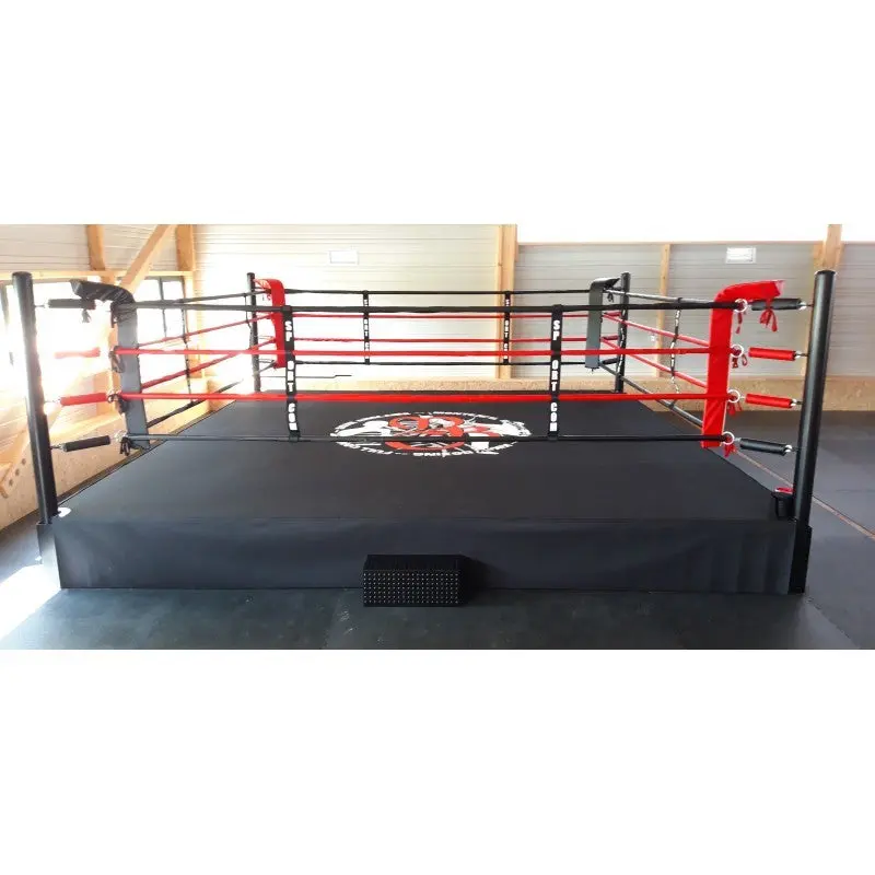 Pro-Trainingsboxring mit 50 cm Podium – 4×4 bis 6×6 m