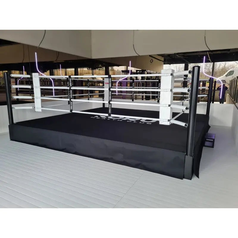 Pro-Trainingsboxring mit 50 cm Podium – 4×4 bis 6×6 m