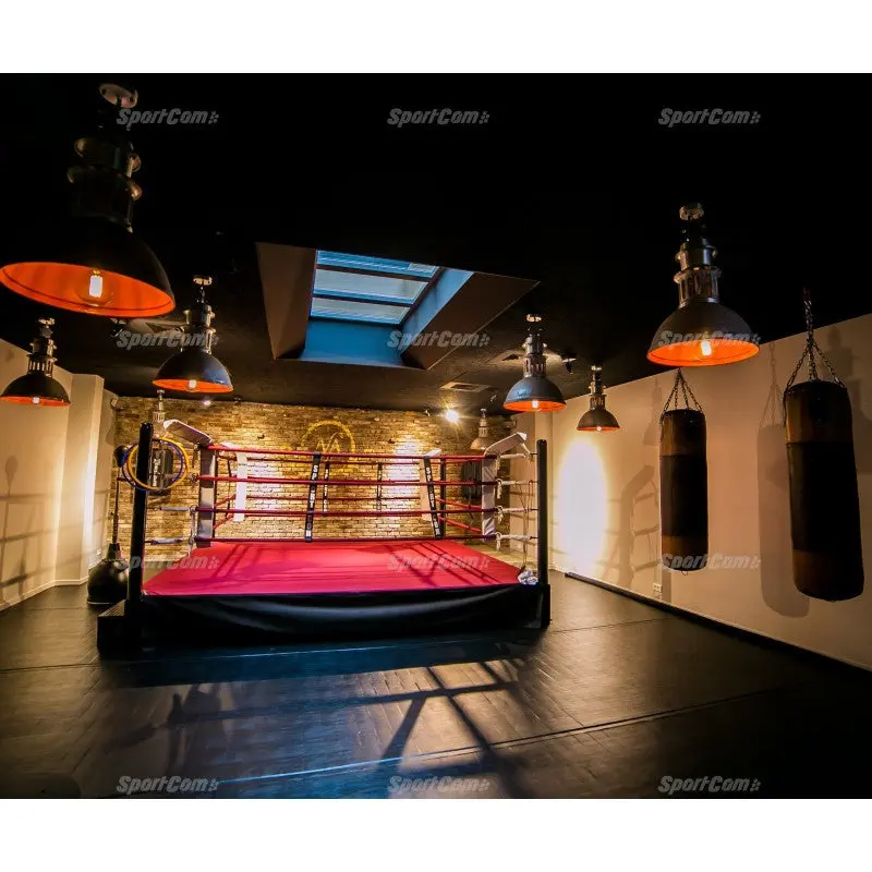 Pro-Trainingsboxring mit 50 cm Podium – 4×4 bis 6×6 m