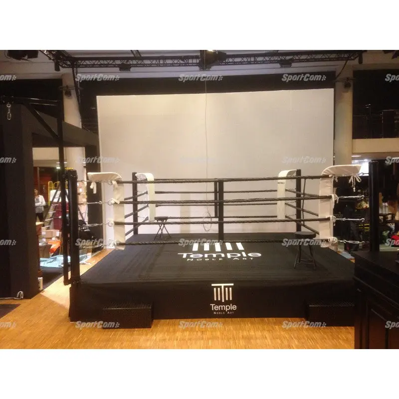 Pro-Trainingsboxring mit 50 cm Podium – 4×4 bis 6×6 m