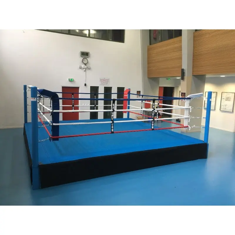 Pro-Trainingsboxring mit 50 cm Podium – 4×4 bis 6×6 m