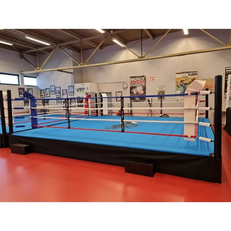 Pro-Trainingsboxring mit 50 cm Podium – 4×4 bis 6×6 m