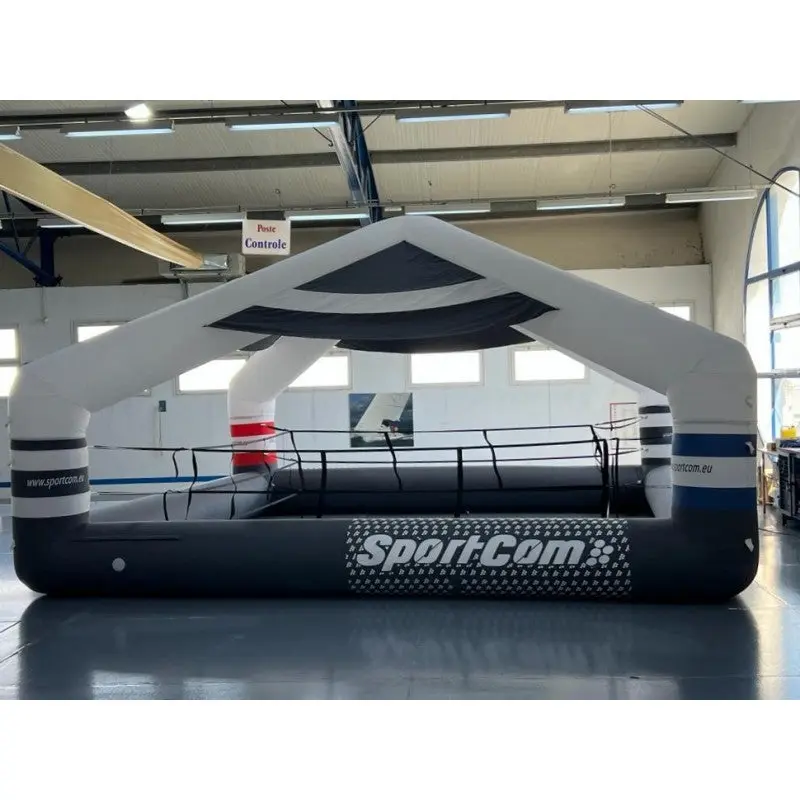 Aufblasbarer Boxring mit Überdachung – 5,75 × 5,75 m