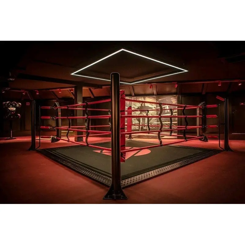 Ecofix Bodenmontage-Boxring mit Aluminiumrand – 4×4 bis 7×7 m