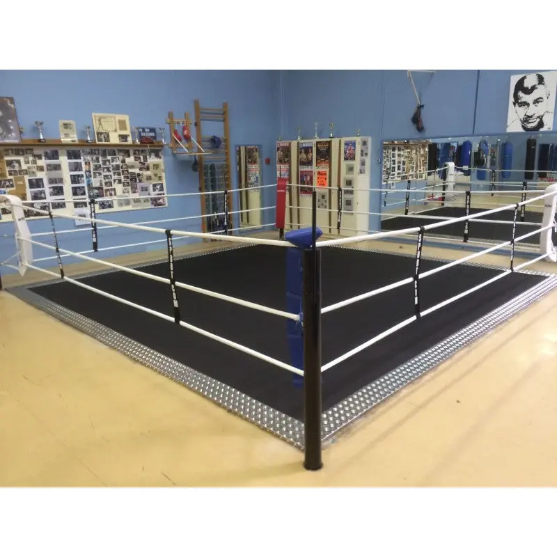Ecofix Bodenmontage-Boxring mit Aluminiumrand – 4×4 bis 7×7 m
