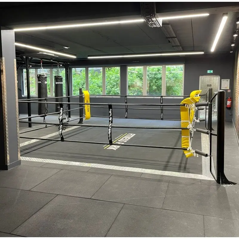Ecofix Bodenmontage-Boxring mit Aluminiumrand – 4×4 bis 7×7 m