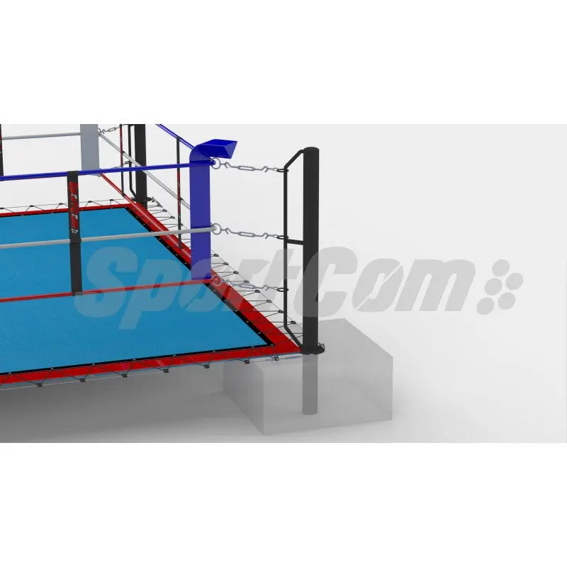 Bodenanker-Boxring mit Stahlpfosten – 4×4 bis 7×7 m