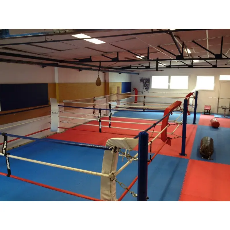Doppel-Boxring mit Stahlpfosten – Bodenmontage, 8×4 bis 14×7 m