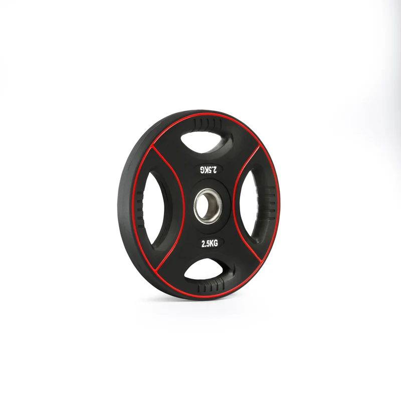 Polyurethan 4-Grip Hantelscheiben 30 mm