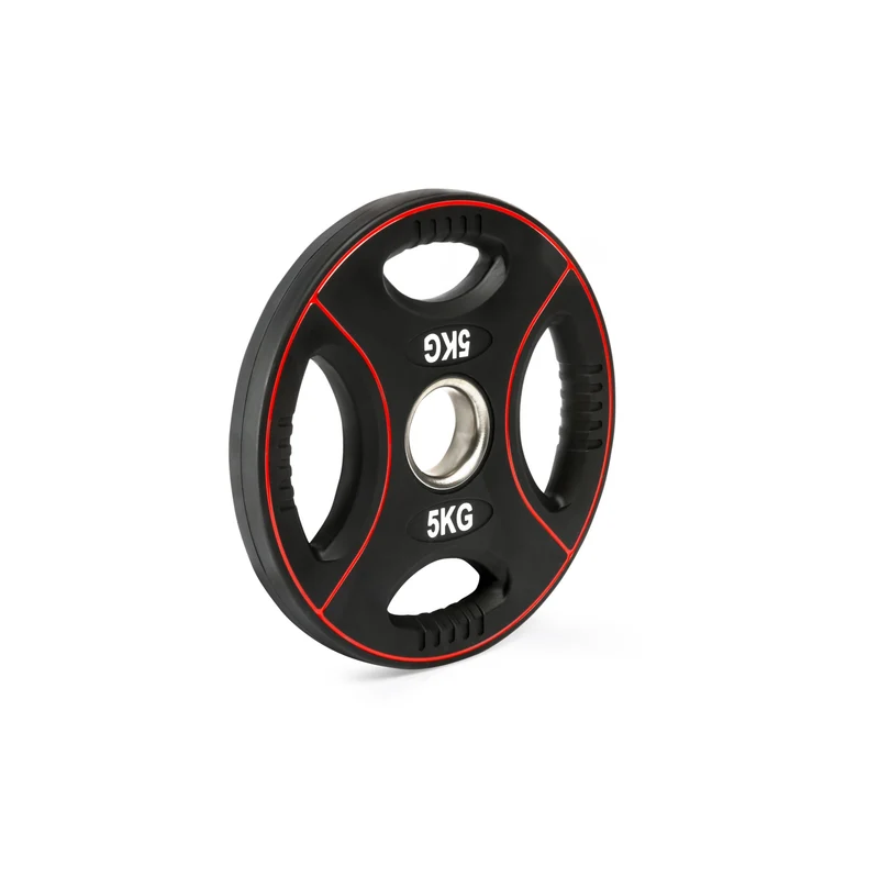 Polyurethan 4 Grip Hantelscheiben 50 mm - 1,25 kg bis 25 kg