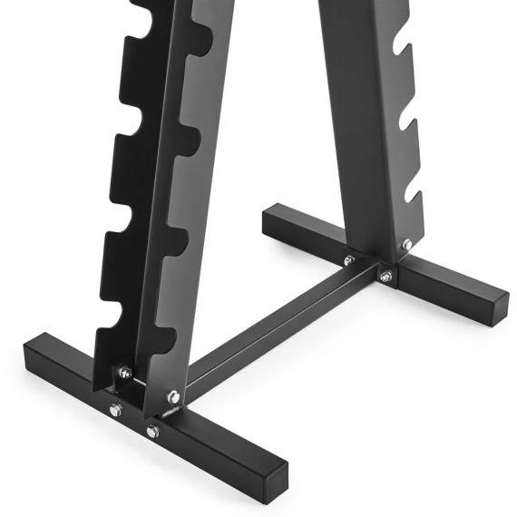 Hantelpyramide - für 10 Paar Hanteln - schwarz