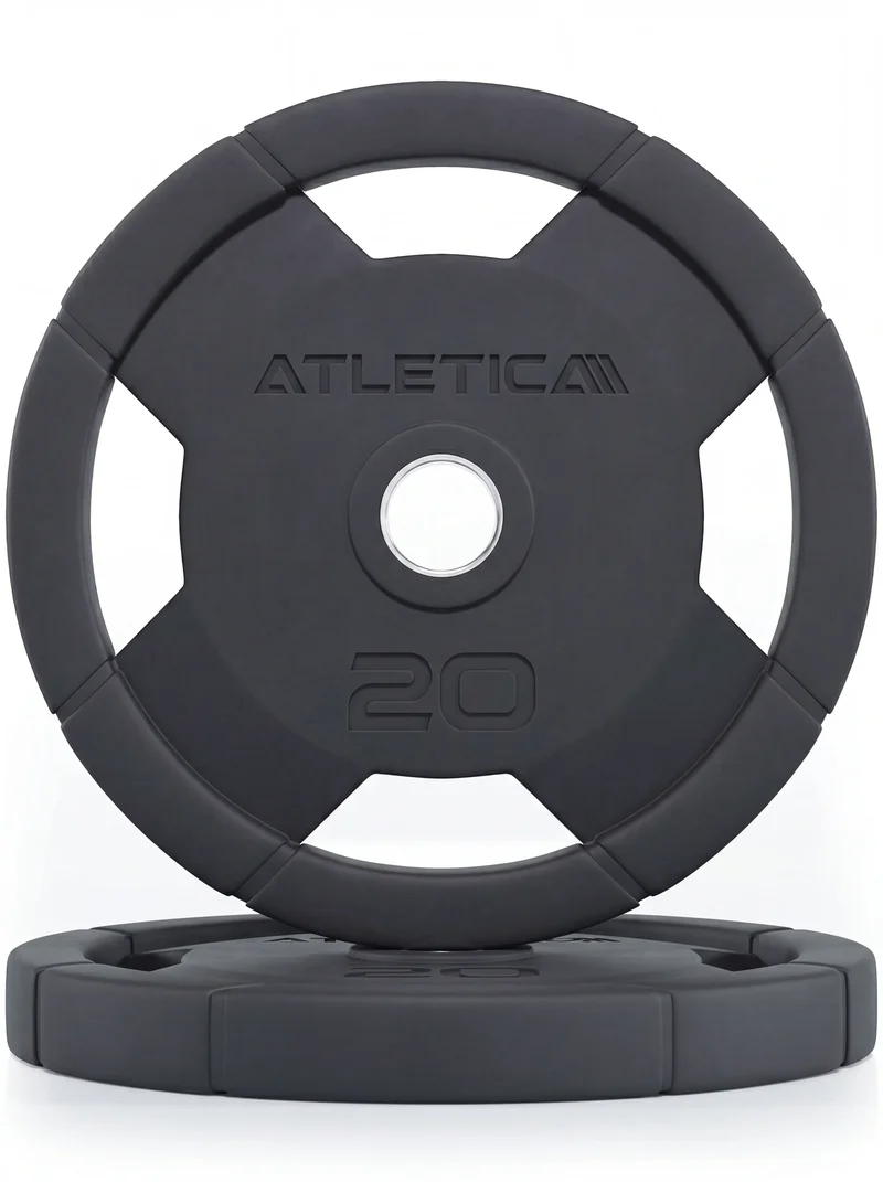 4H Gripper Plates | 2x20kg | gummierte Hantelscheiben