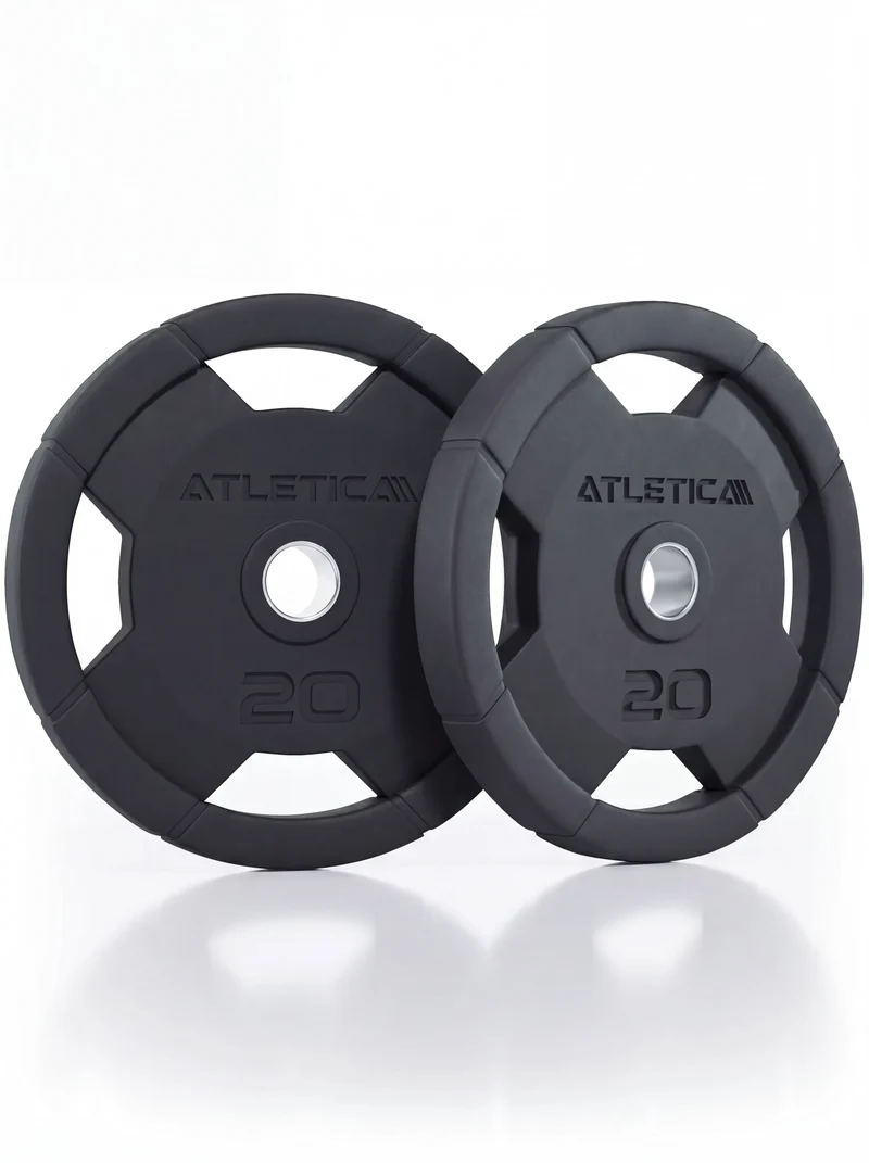 4H Gripper Plates | 2x20kg | gummierte Hantelscheiben