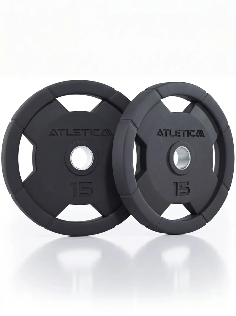 4H Gripper Plates | 2x15kg | gummierte Hantelscheiben