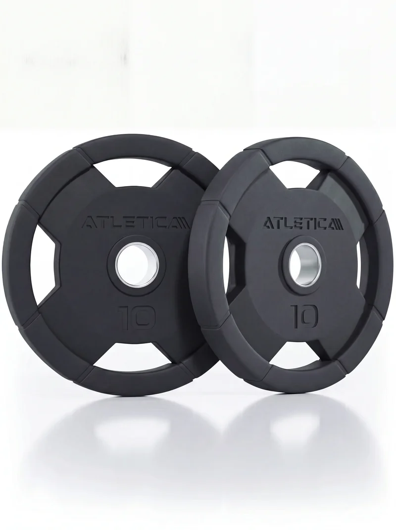 4H Gripper Plates | 2x10kg | gummierte Hantelscheiben