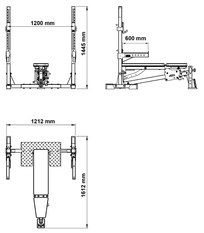 ATX® Multi Bench Press Drückerbank