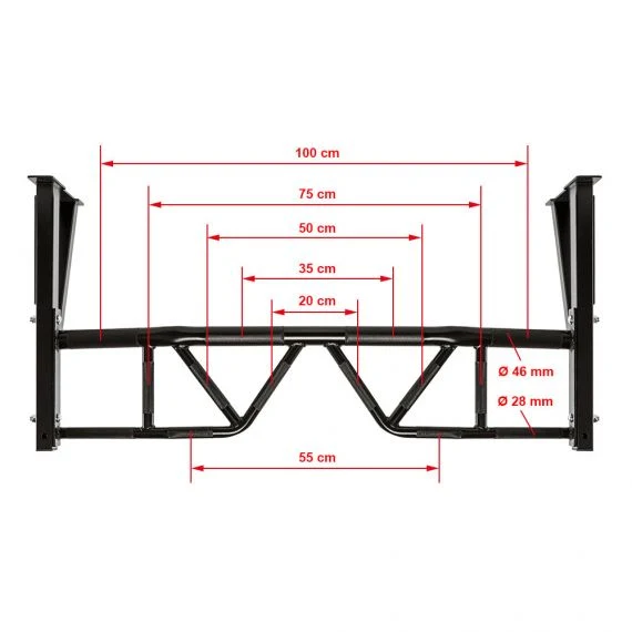 ATX® Multi Grip Klimmzugstange
