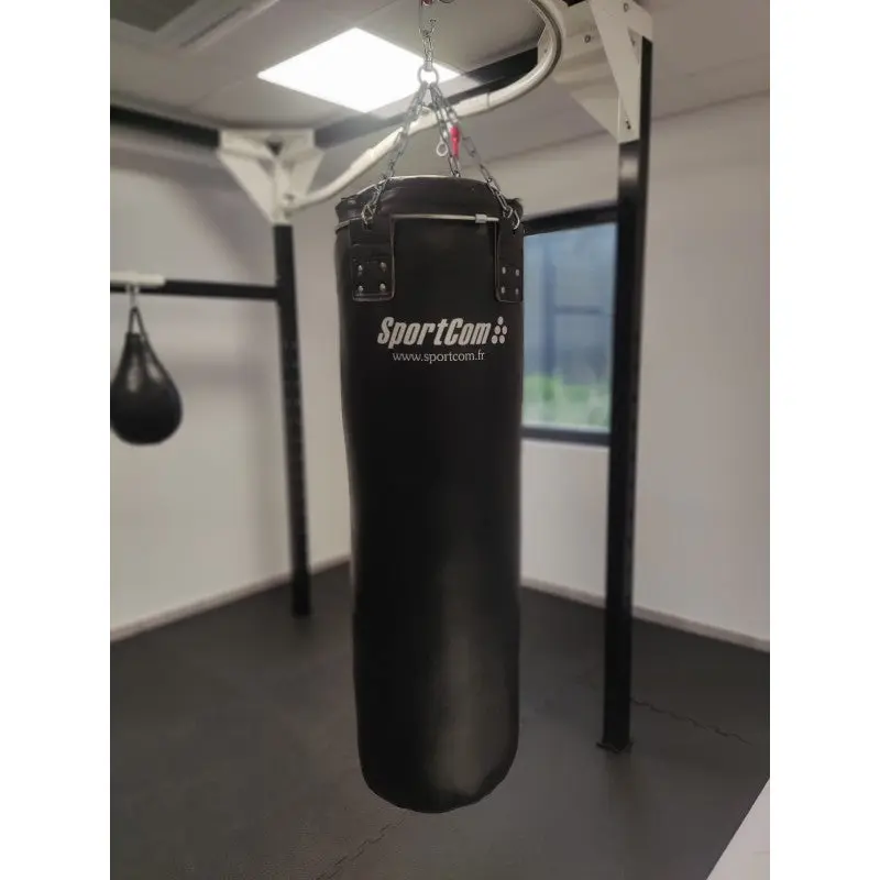 Kunstleder-Sandsack 1,30 m – Ø 40 cm, 50 kg, aus einem Stück