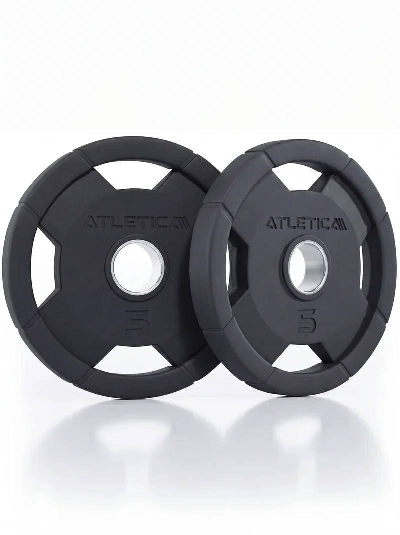 4H Gripper Plates | 2x5kg | gummierte Hantelscheiben