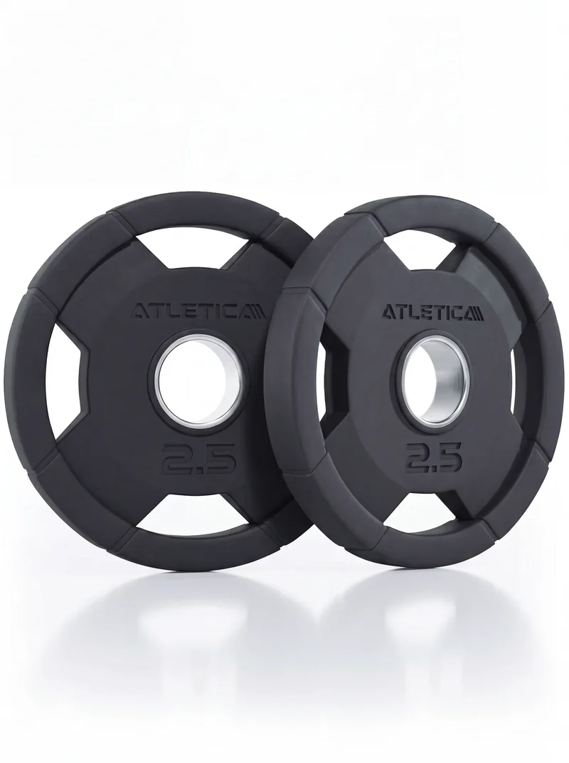 4H Gripper Plates | 2x2.5kg | gummierte Hantelscheiben