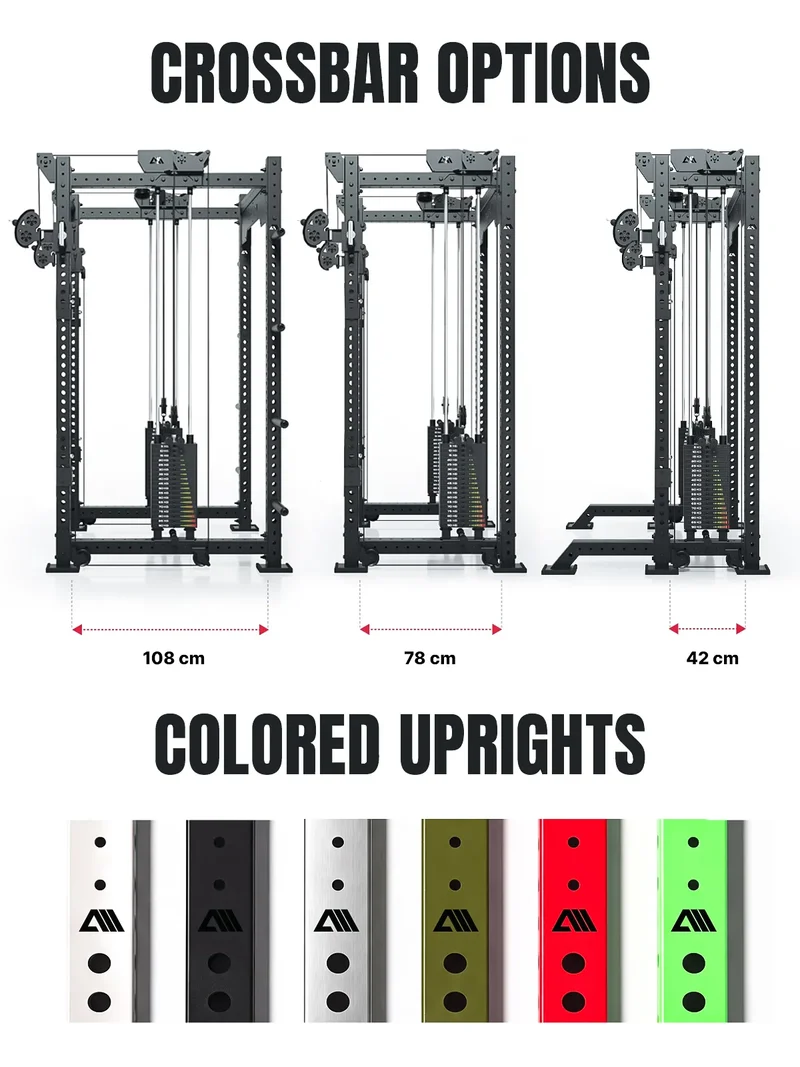 R8 Bradley Power Rack | Weight Stack