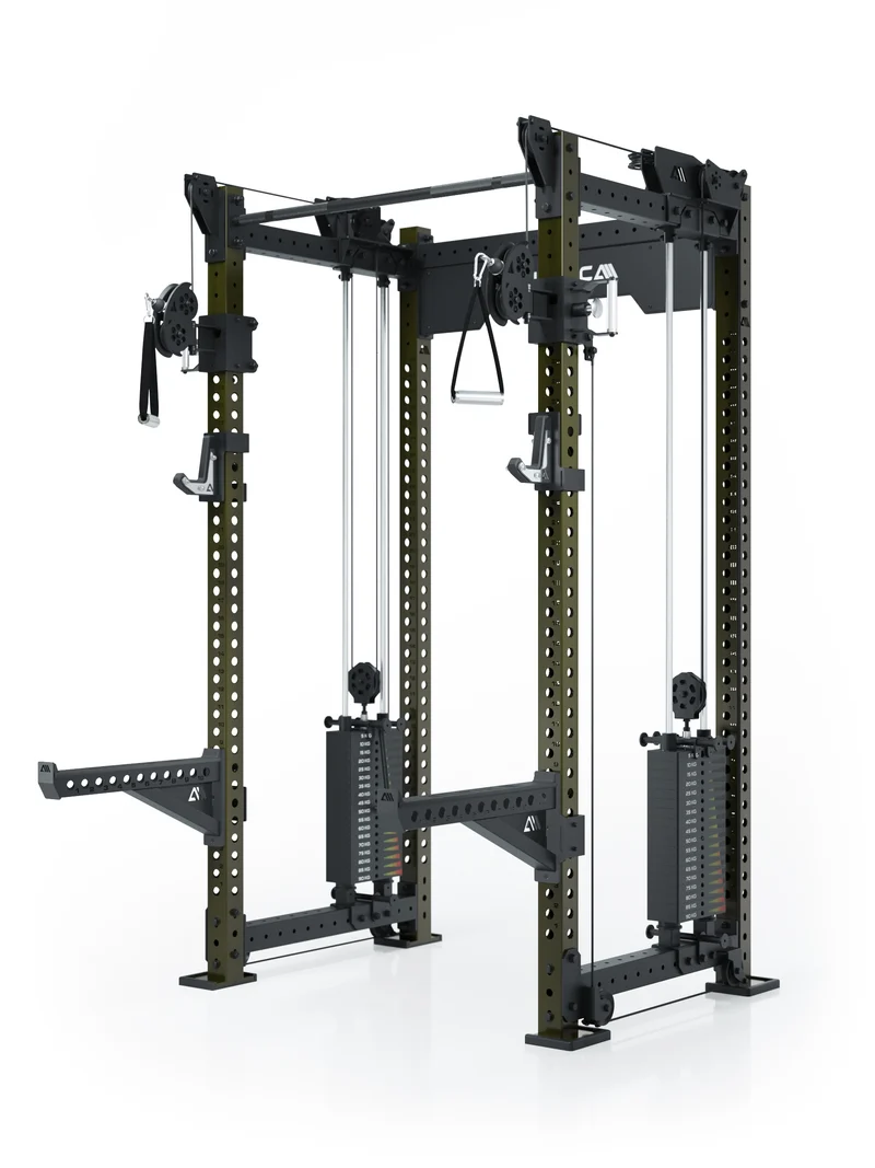 R8 Bradley Mittel | 2x95kg Weight Stack | Military Green