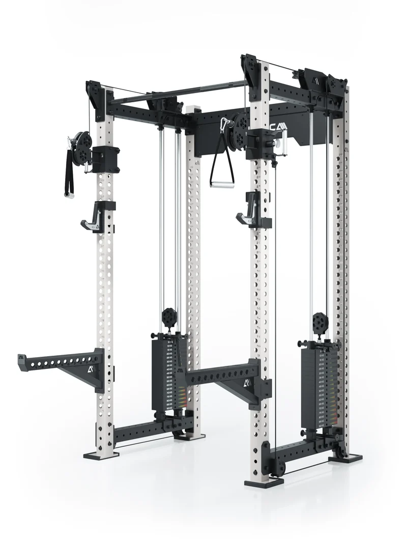 R8 Bradley Mittel | 2x95kg Weight Stack | Weiß