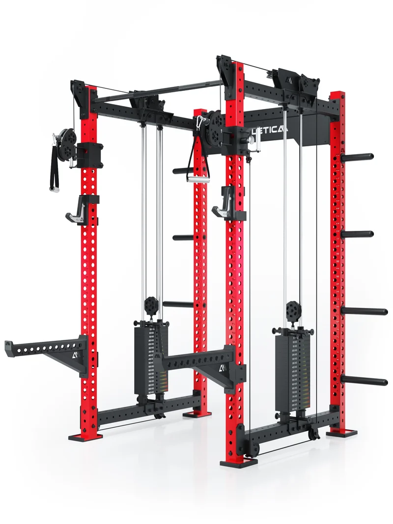 R8 Bradley Lang | 2x95kg Weight Stack | Sportscar Red