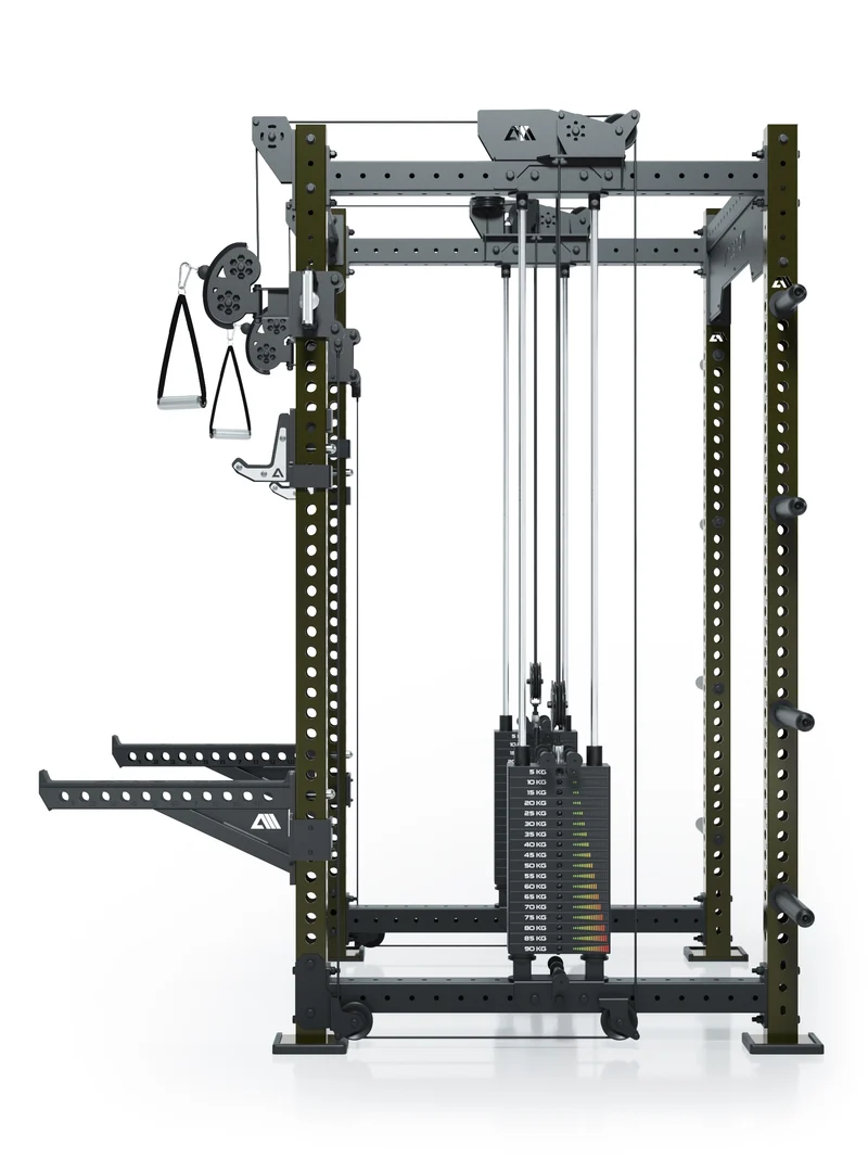 R8 Bradley Lang | 2x95kg Weight Stack | Military Green