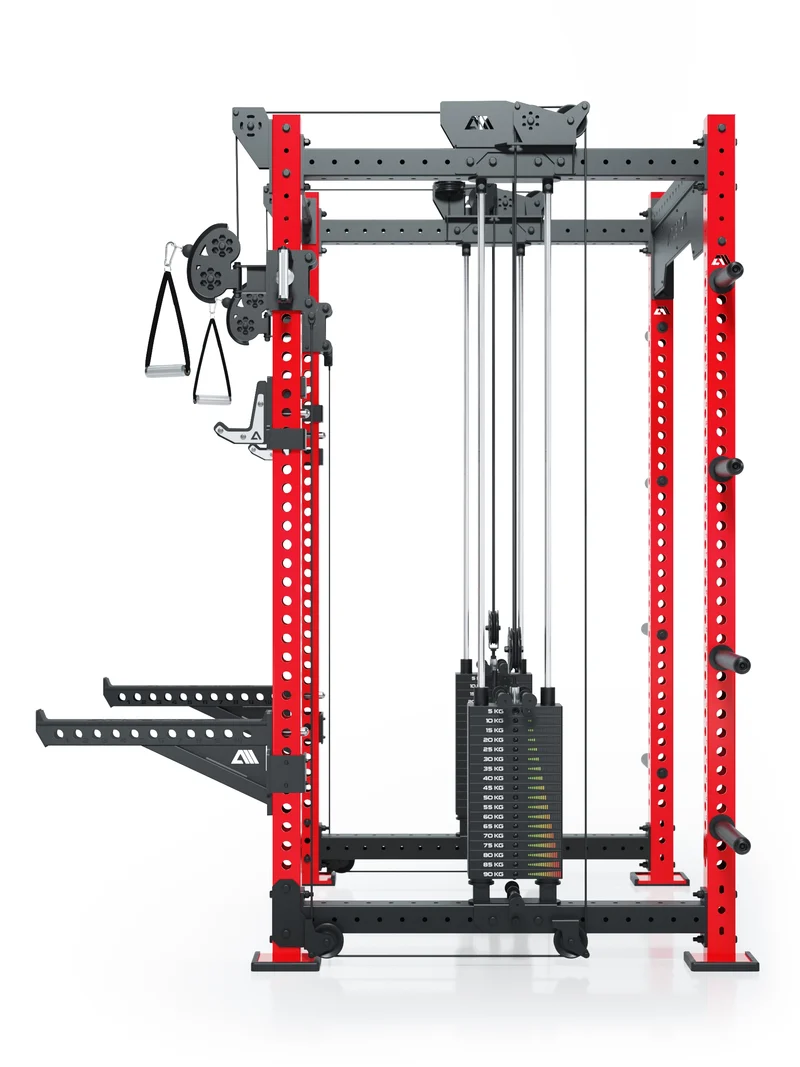 R8 Bradley Lang | 2x95kg Weight Stack | Sportscar Red