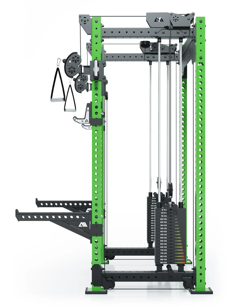 R8 Bradley Mittel | 2x95kg Weight Stack | Electric Green