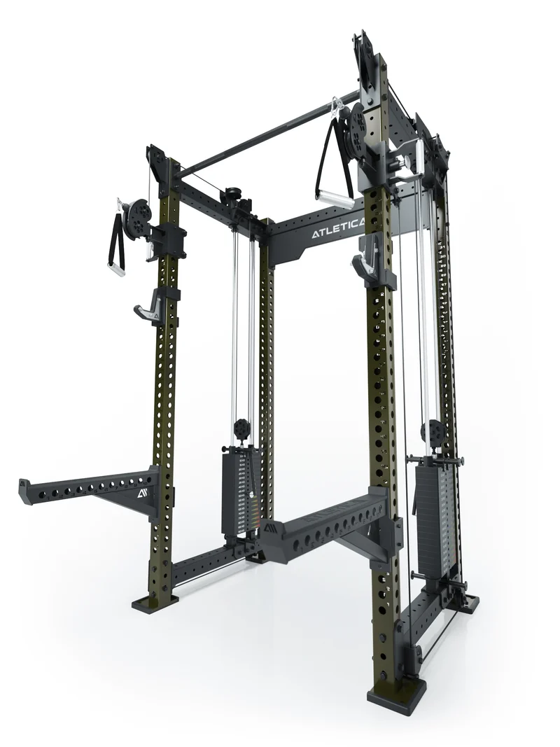 R8 Bradley Mittel | 2x95kg Weight Stack | Military Green
