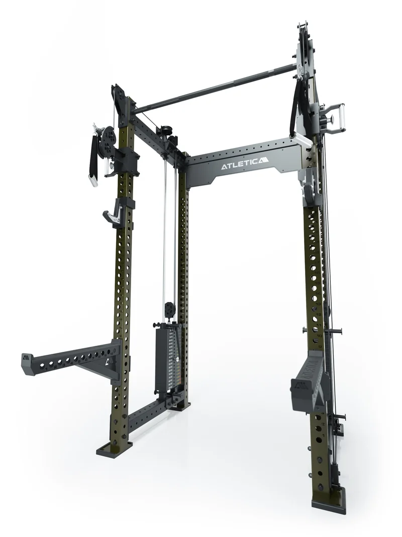 R8 Bradley Mittel | 2x95kg Weight Stack | Military Green